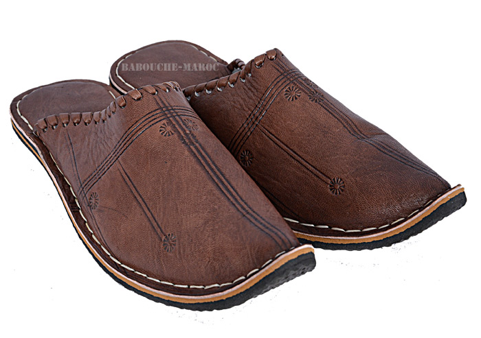 Alibaba slippers Brown 36 - image 5