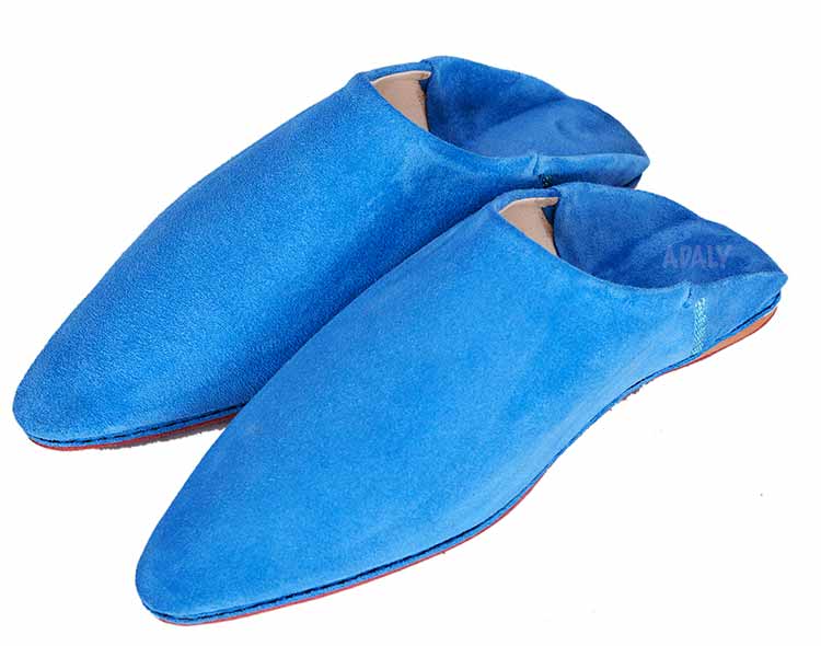 Suede Slippers Babouche - image 4