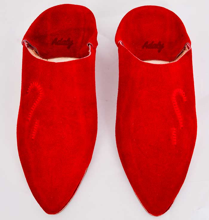 Suede cocooning slippers - image 2
