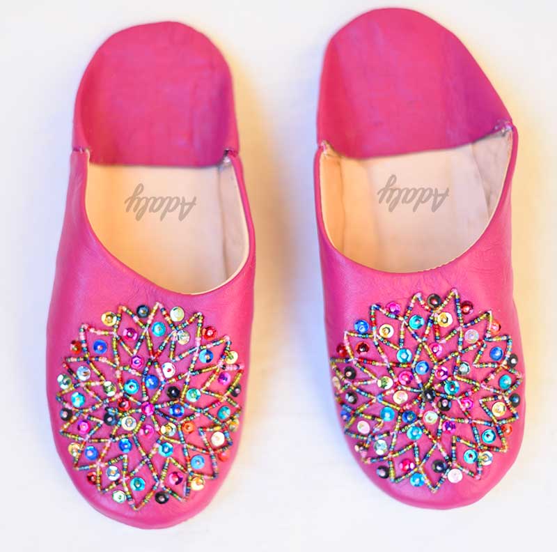 Colored Glitters Slippers - image 2
