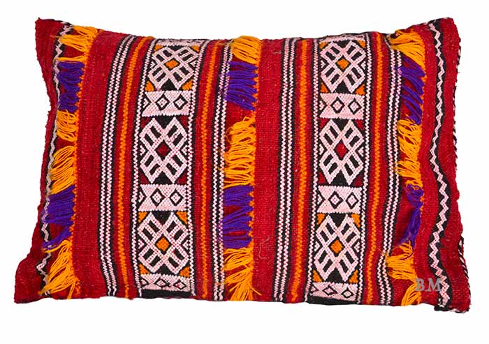 Berber Cushion Hadda Virgin Wool Hand Woven