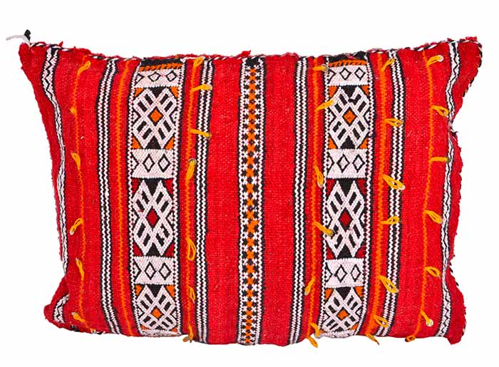 Berber Cushion Yttou Virgin Wool Hand Woven