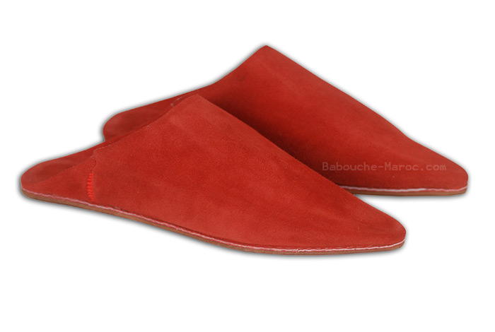 Suede Slippers Babouche