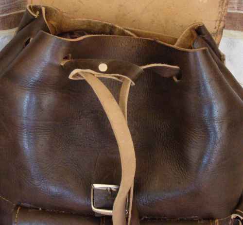 Leather Backpack - image 2