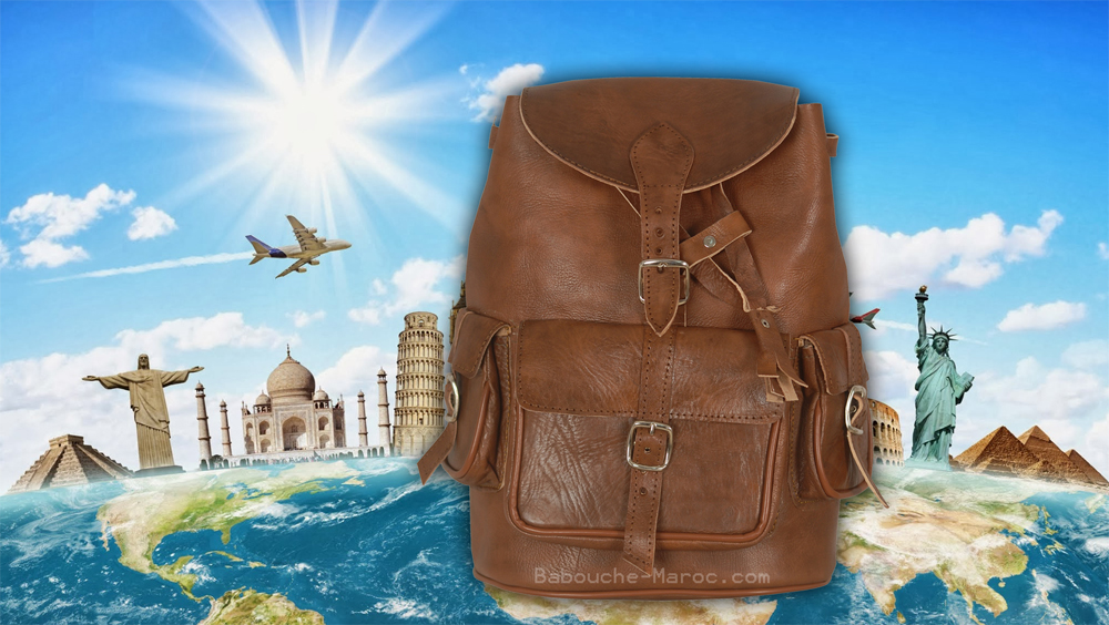 Leather Backpack - image 1