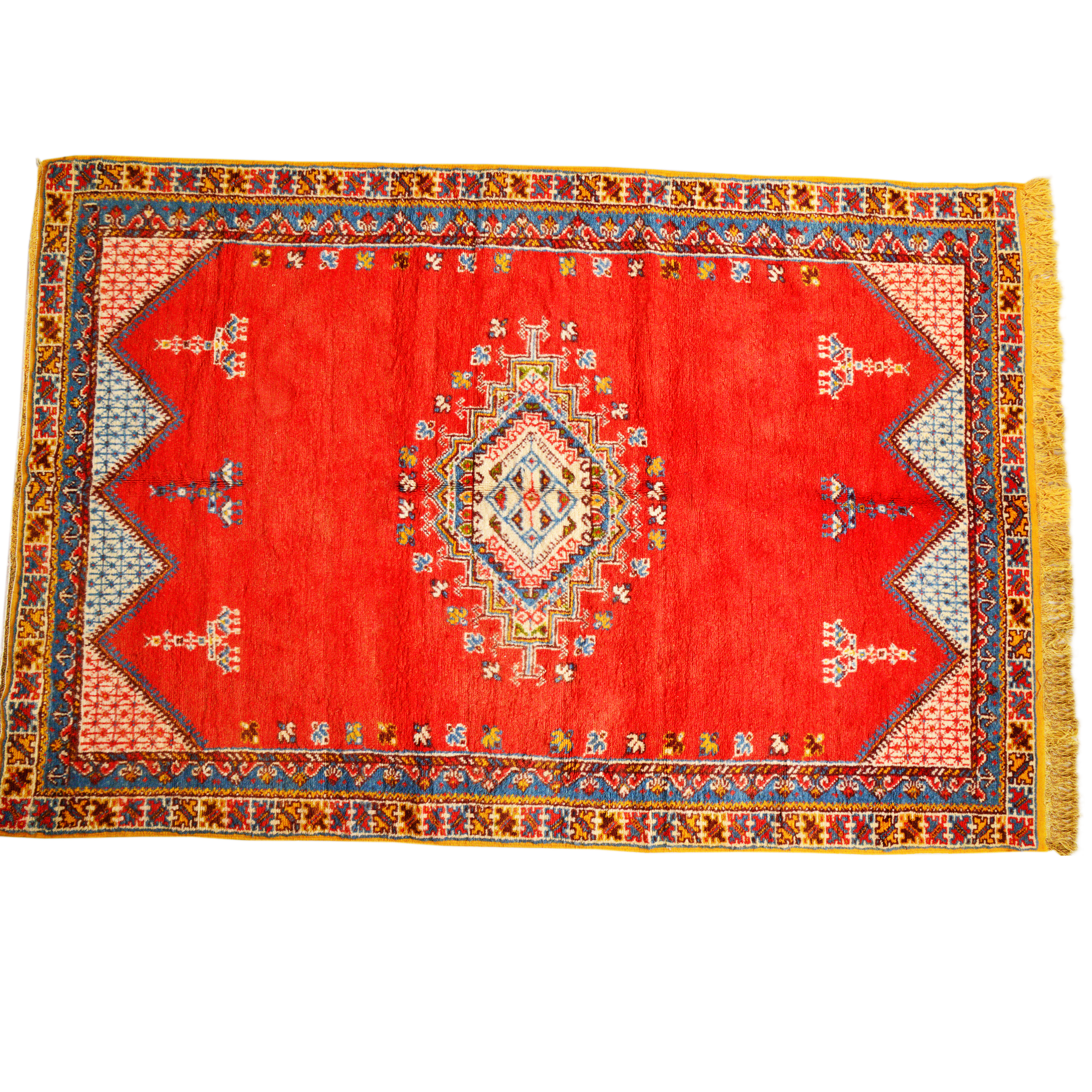 Königlicher Roter Berber-Teppich